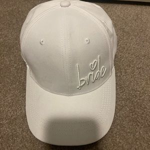 Embroidered “Bride” baseball hat